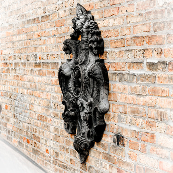 Victorian Crest Outdoor Wall Art