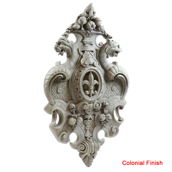Victorian Crest Outdoor Wall Art