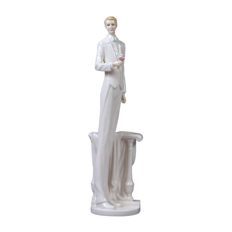 Waiting Groom Statue