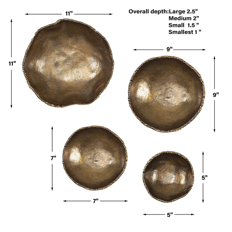 Eclectic Orbs Metal Wall Art Set