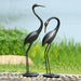 Watchful Waders Garden Crane Sculptures- Set of 2 by San Pacific International/SPI Home