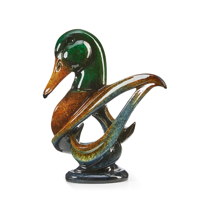Watertight Mallard Duck Sculpture