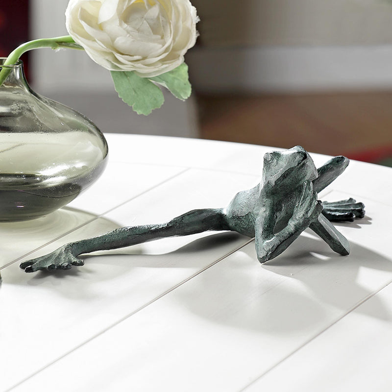 Weekend Workout Frog Figurine by San Pacific International/SPI Home