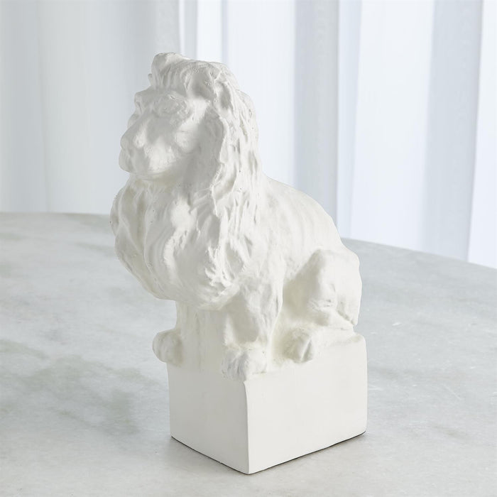 White Lion Sculpture