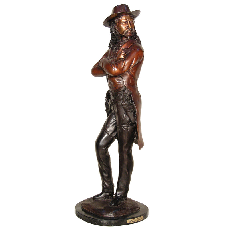 Wild Bill Hickock Bronze Sculpture