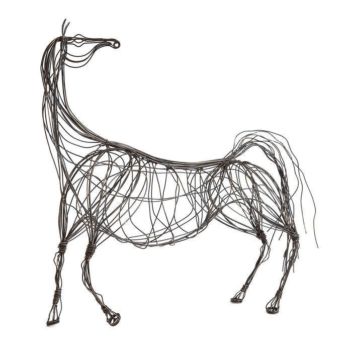 Wire Horse Sculpture 5