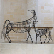 Wire Horse Sculpture 6
