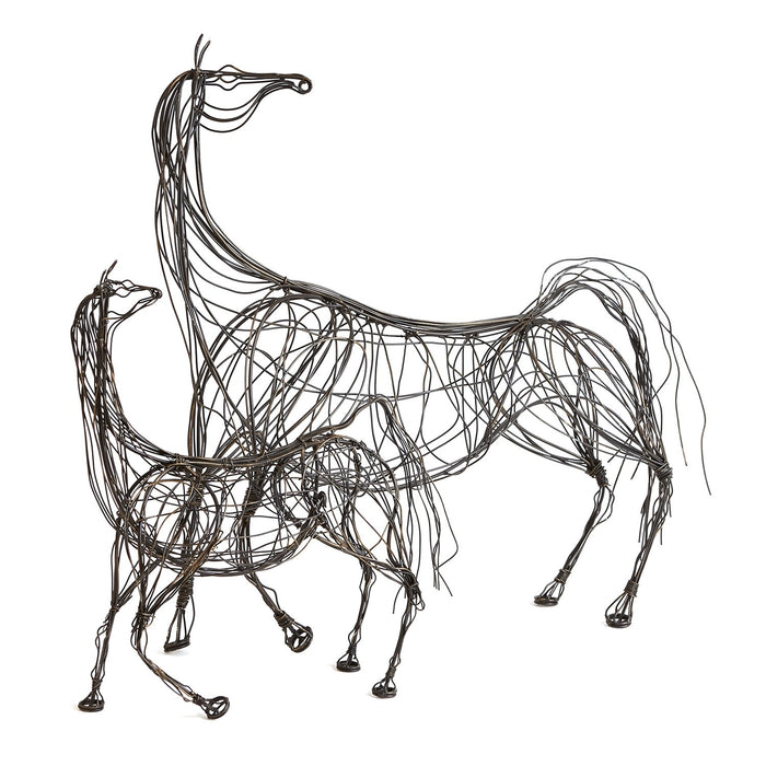 Wire Horse Sculpture
