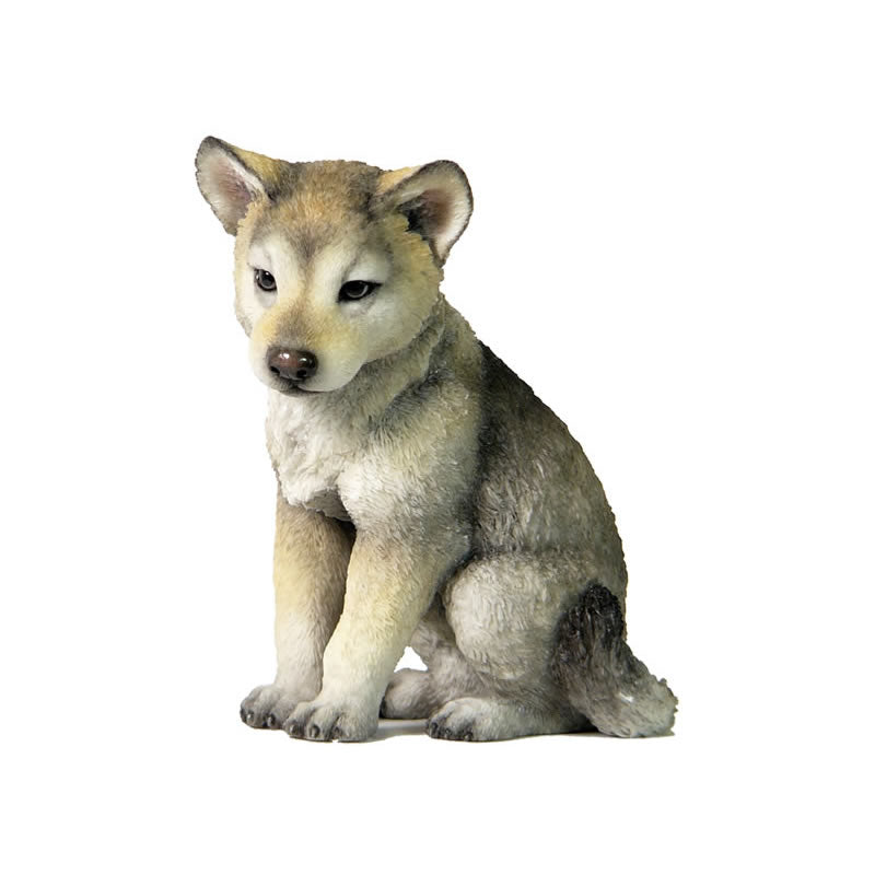Wolf Cub Figurine