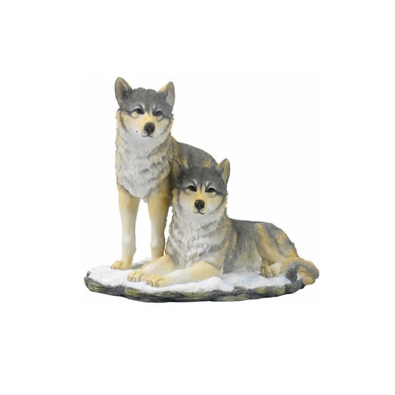 Wolf Pack Sculpture