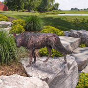 Wolf Statue For Garden
