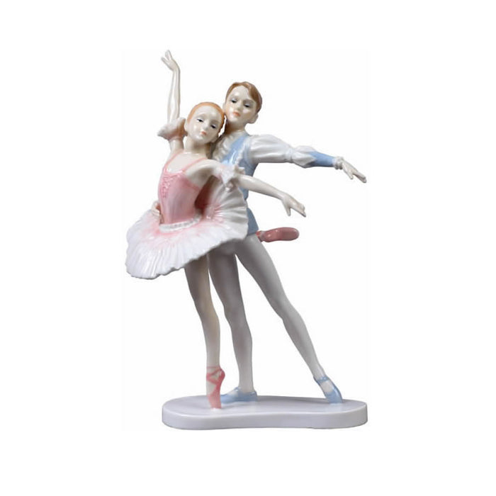 Young Ballet Couple Sculpture