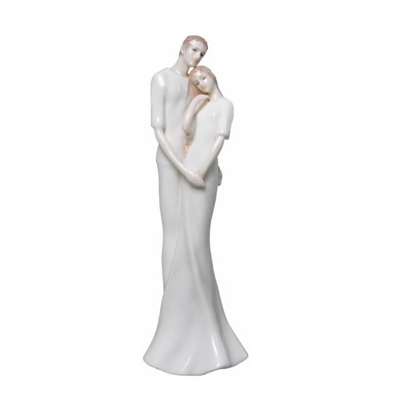 Young Couple Sculpture