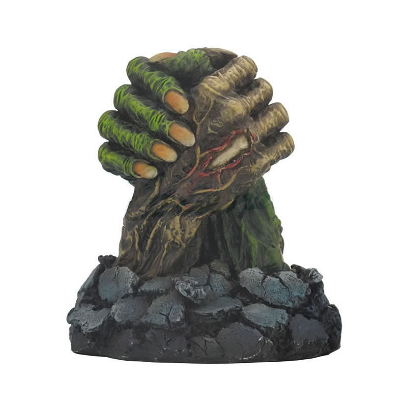 Zombie Hands Statue - Held Together Break Through The Cement