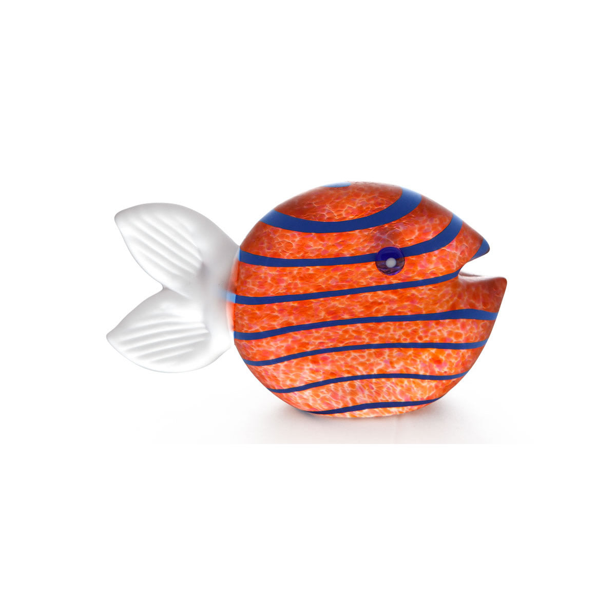 Snippy Fish Paperweight, Amber- by Borowski, Borowski-Glass-Studio-All ...