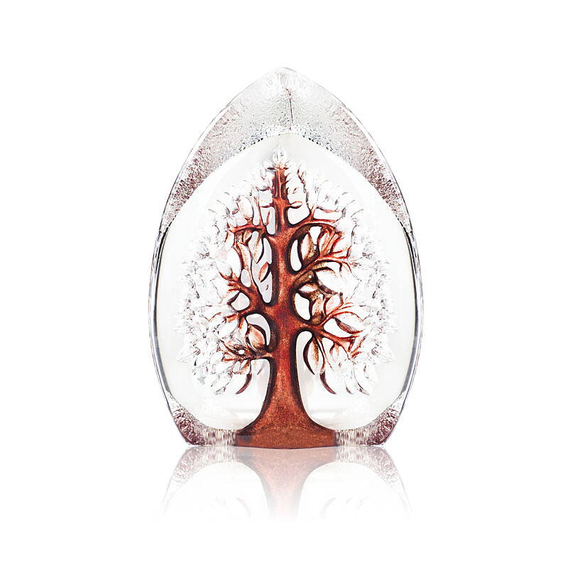 Crystal Tree Of Life Sculpture, Red/Large, Mats-Jonasson-Crystal-All ...