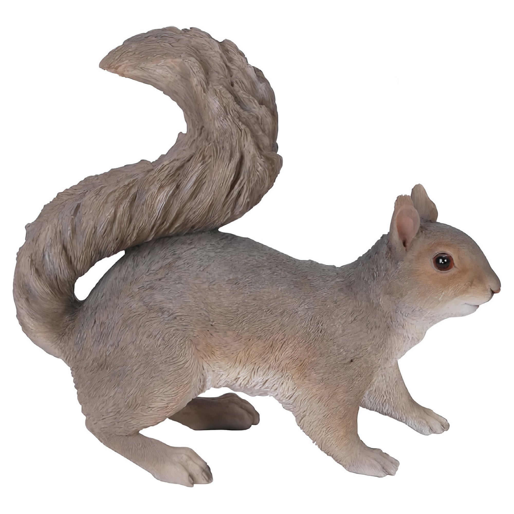 Grey Squirrel Statue- 11.5"L, Natures-Gallery-All-Products ...