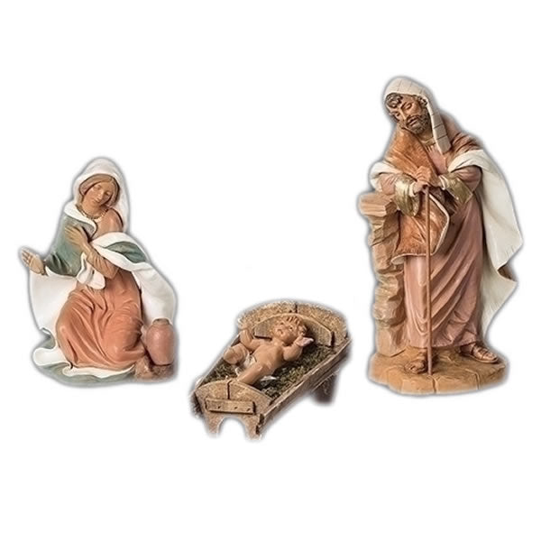 Fontanini Holy Family- 3 Piece Nativity Set, 18 Inch, Roman-Fontanini ...