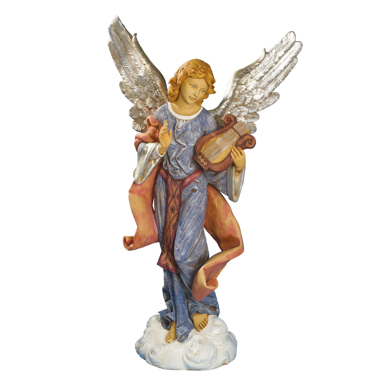 Fontanini Angel Standing on Cloud Nativity Statue, Roman-Fontanini-All ...