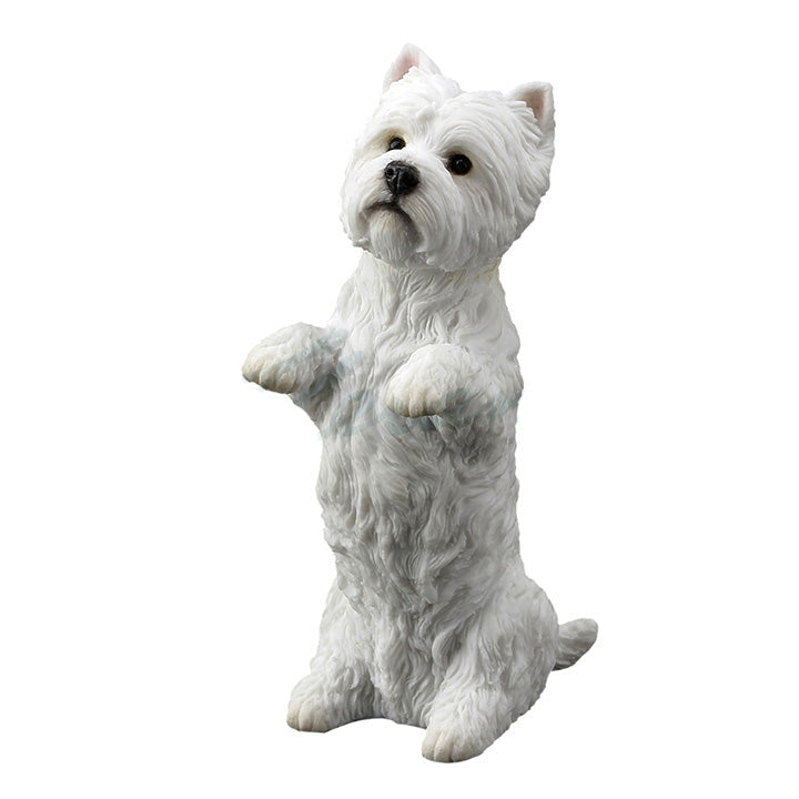 sitting dog figurine